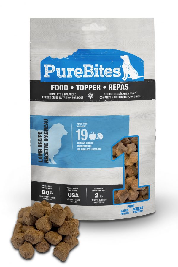 PUREBITES Dog Lamb Recipe Food/Topper Mid-82g - Image 2