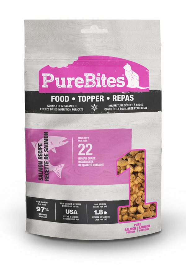 PUREBITES Cat Salmon Recipe Food/Topper Mid-69g - Image 4