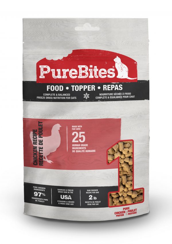 PUREBITES Cat Chicken Recipe Food/Topper Value-260g