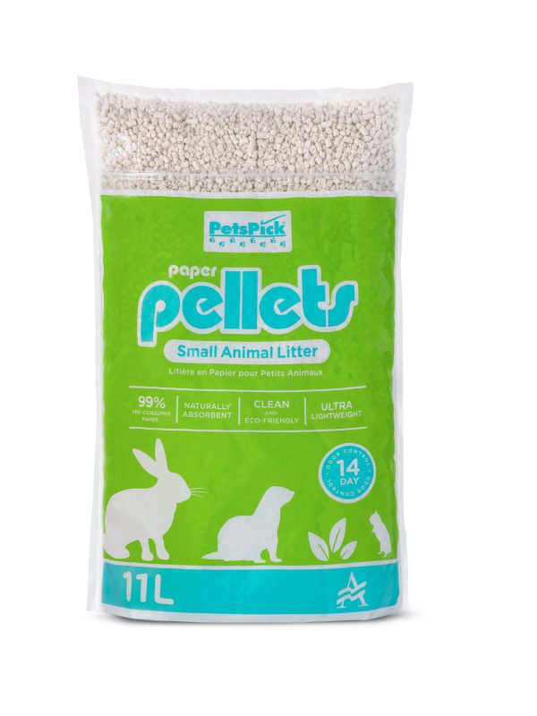 PET'S PICK Paper Pellet Bedding 11L