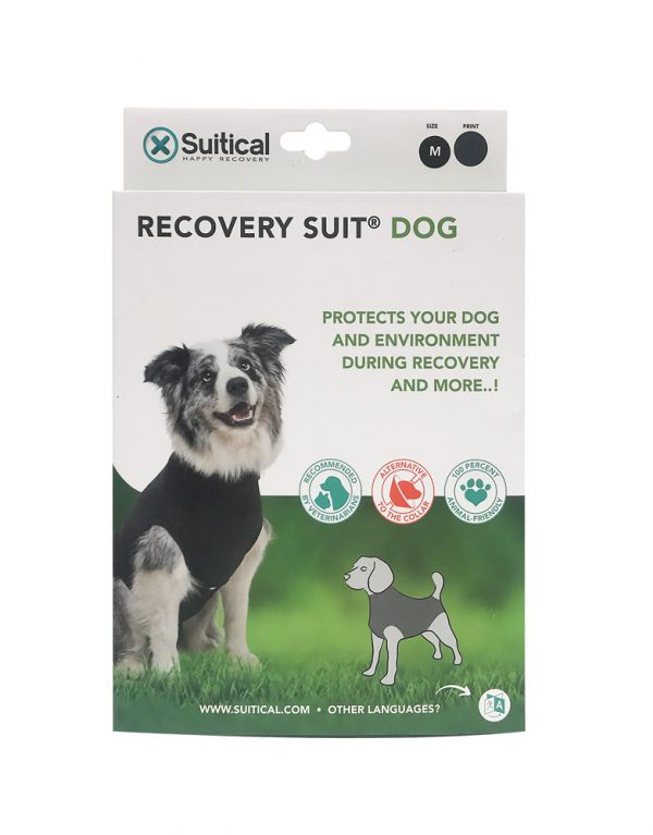 SUITICAL Recovery Suit - Dog - Black M - Image 2