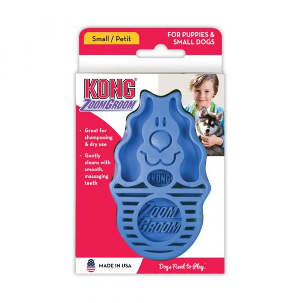 KONG ZoomGroom Boysenberry Sm