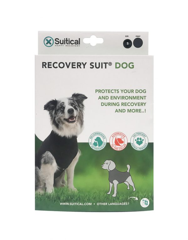 SUITICAL Recovery Suit - Dog - Black S - Image 2