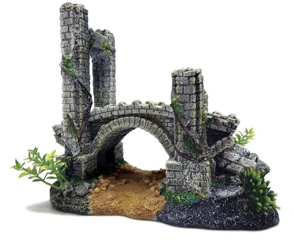 AQUA-FIT Polyresin Bridge with Arch 7x4x6"