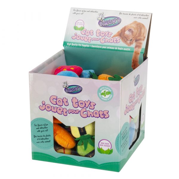 SIMONS Plush Fruit w/ Catnip Dsp (40) - Image 3