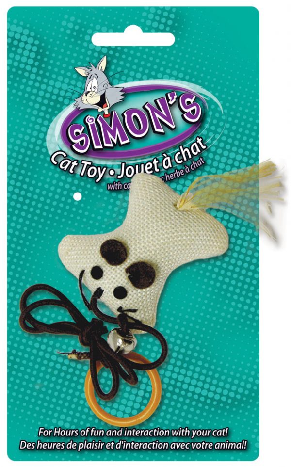 SIMONS Catnip Bone Mouse 2in