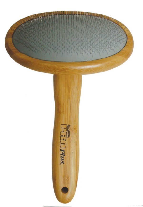 PRO PLUS Bamboo Soft Slicker Brush M