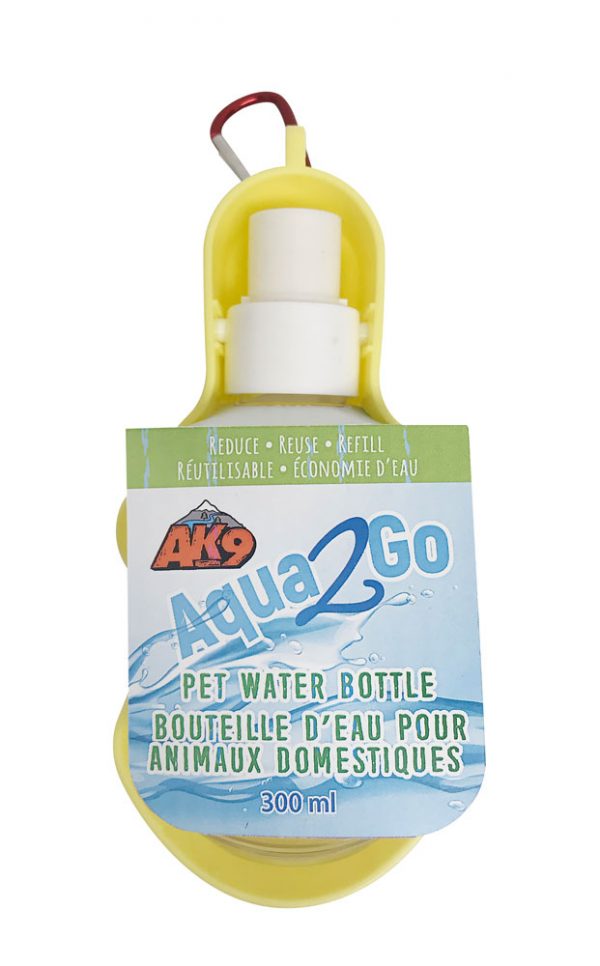 AK-9 Aqua2go Portable Pet Water Bottle/Bowl – 300ml - Image 2