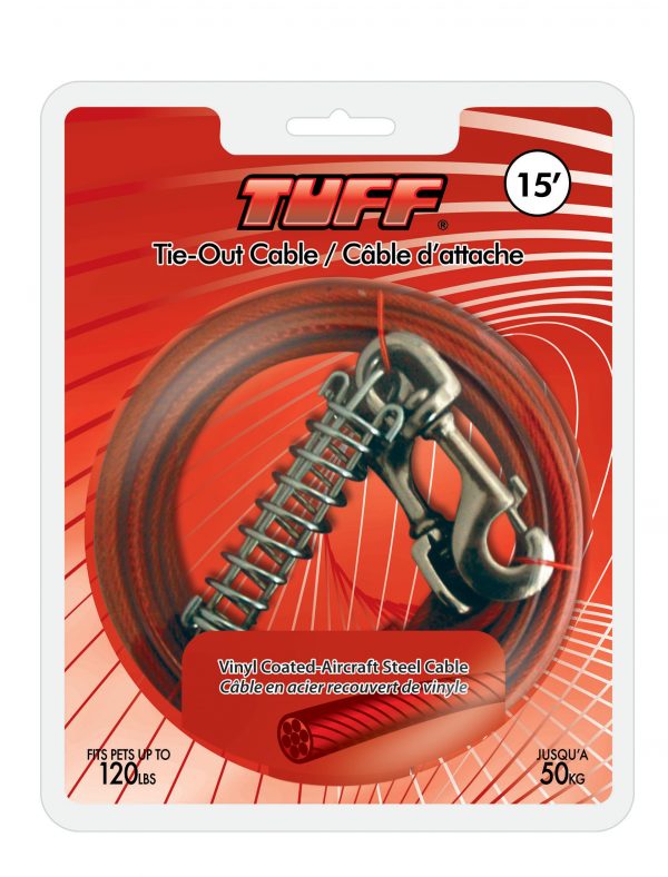 TUFF 15 Cable - LGE/XLG - up to 120lbs