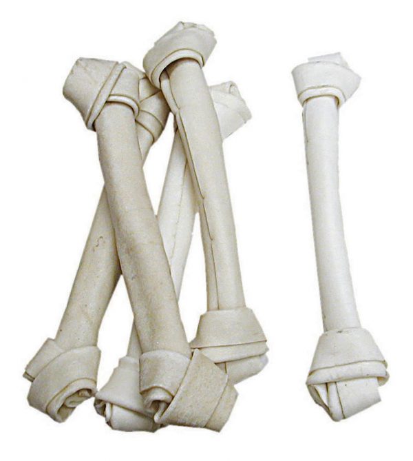 BURGHAM WHITE Rawhide Bone 15 in (10)