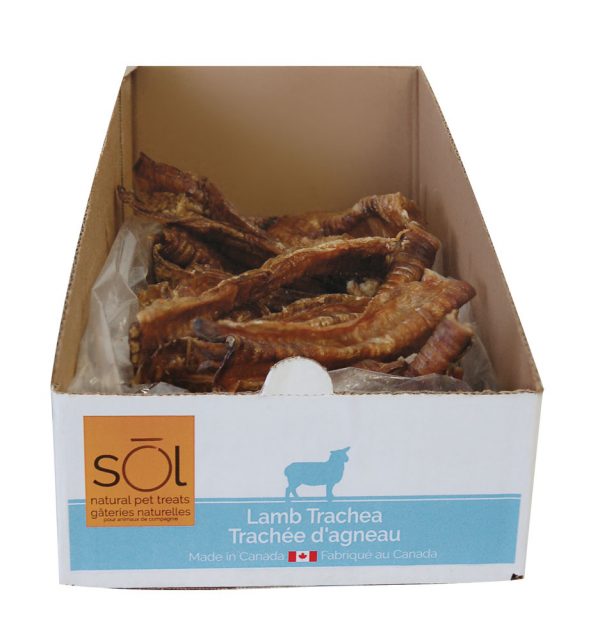 sōl Lamb Trachea - Bulk - 935 g approx 40 pcs.