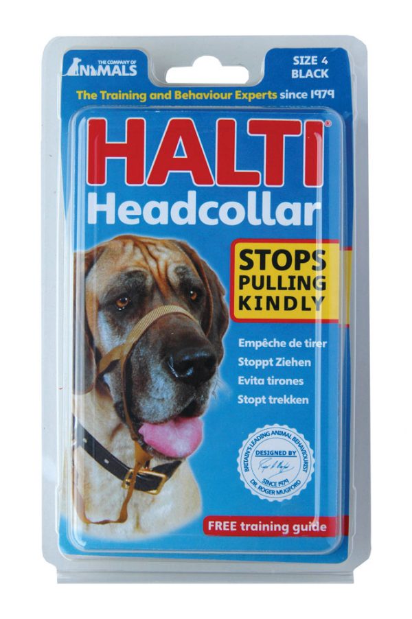 HALTI Headcollar Size 4/BK