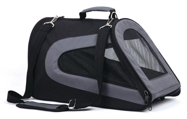 TUFF Airline Pet Carrier Black