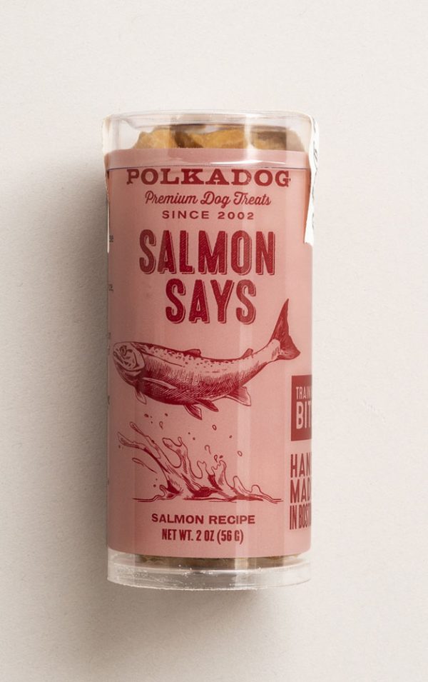 POLKADOG Salmon Says Mini Tube - 2oz