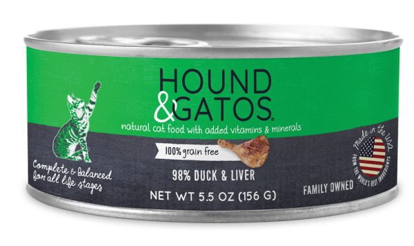 HOUND & GATOS Cat Duck - 5.5oz (24)