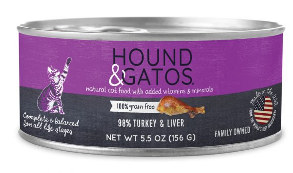 HOUND & GATOS Cat Turkey - 5.5oz (24)