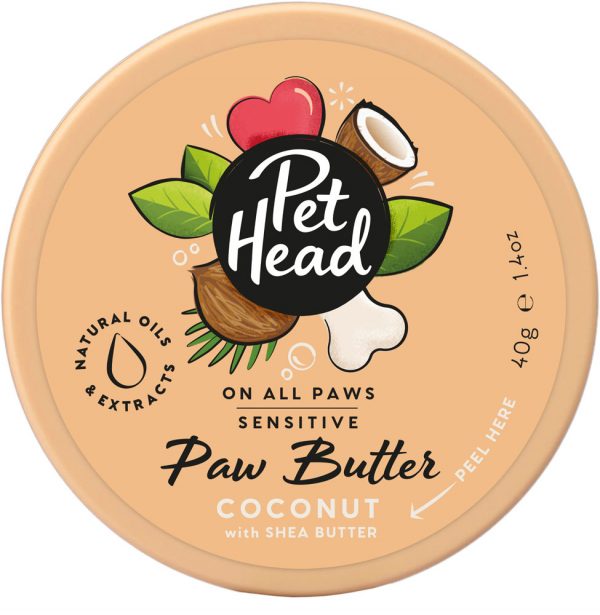 PETHEAD Nourishing Paw Butter Coconut 1.4oz - 40g