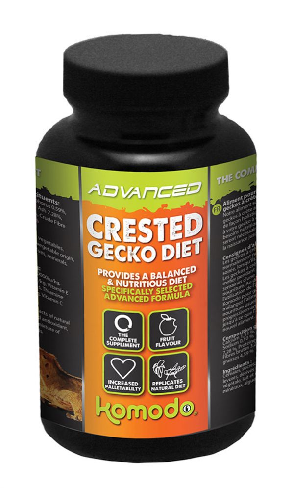 KOMODO Advanced Crested Gecko Diet 180g