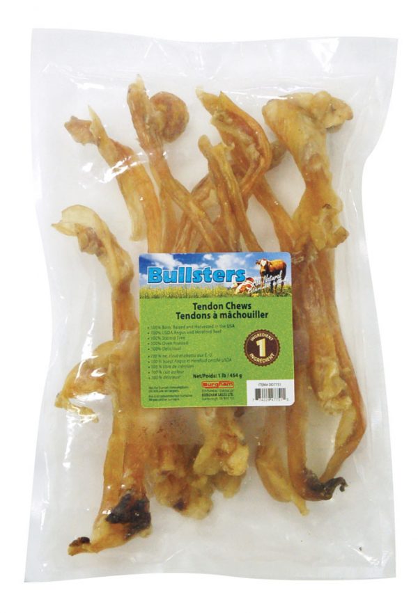 BULLSTERS Tendon Chews 1 lb