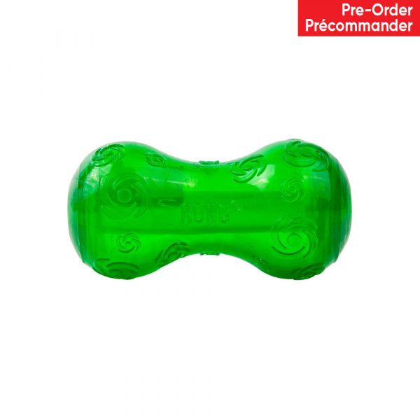 KONG Holiday Squeezz Dumbbell Assorted Sm (4)