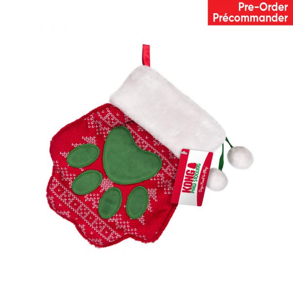 KONG Holiday Stocking Paw Lg (3)