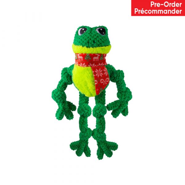 KONG Holiday Knots Frog Lg/XL (3)