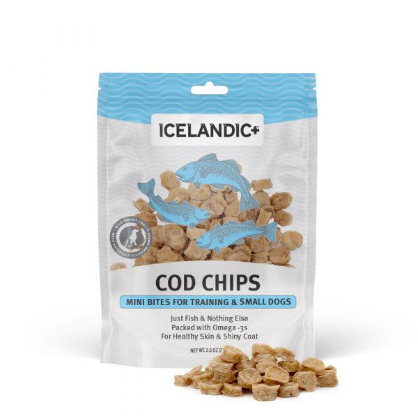 ICELANDIC+ Mini Cod Fish Chips Training 2.5 oz - Image 4