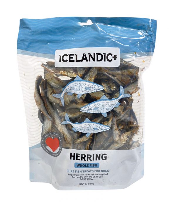 ICELANDIC+ Fish Treat - Herring Whole Fish 9 oz