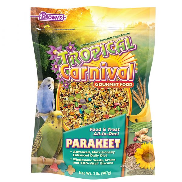 FM BROWN Tropical Carnival Parakeet Food 2 lb