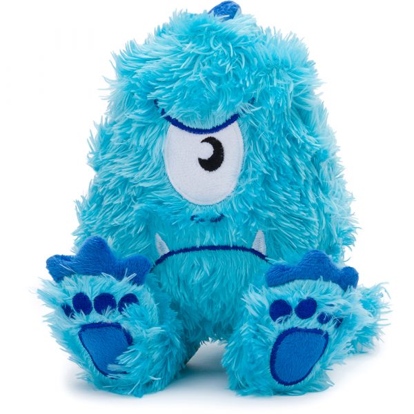 FABDOG Fluffy Monster Blue Small