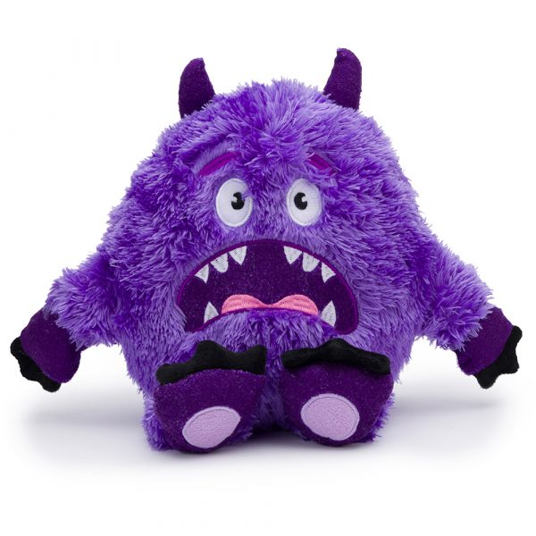 FABDOG Fluffy Monster Purple Medium