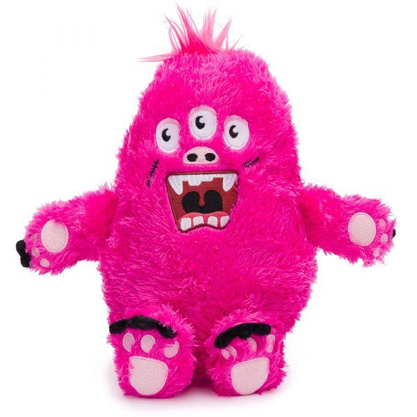 FABDOG Fluffy Monster Pink Large