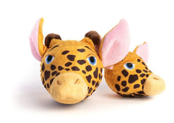 FABDOG Faball Squeakey Dog Toy - Giraffe S