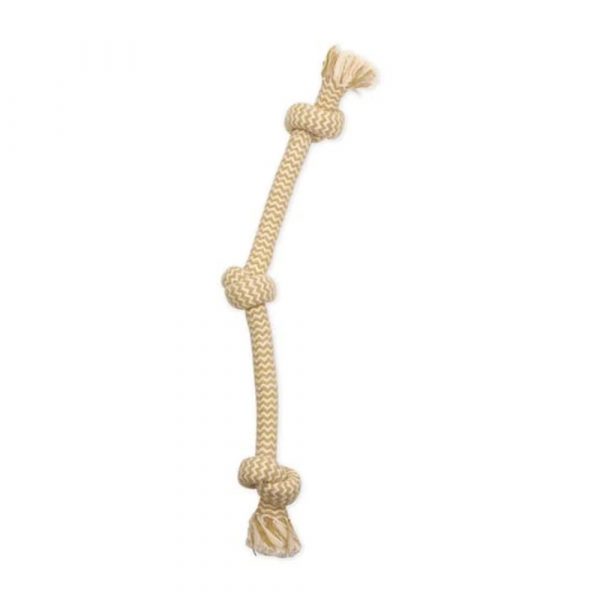 MAMMOTH EXTRA Peanut Butter 3 Knot Tug Large