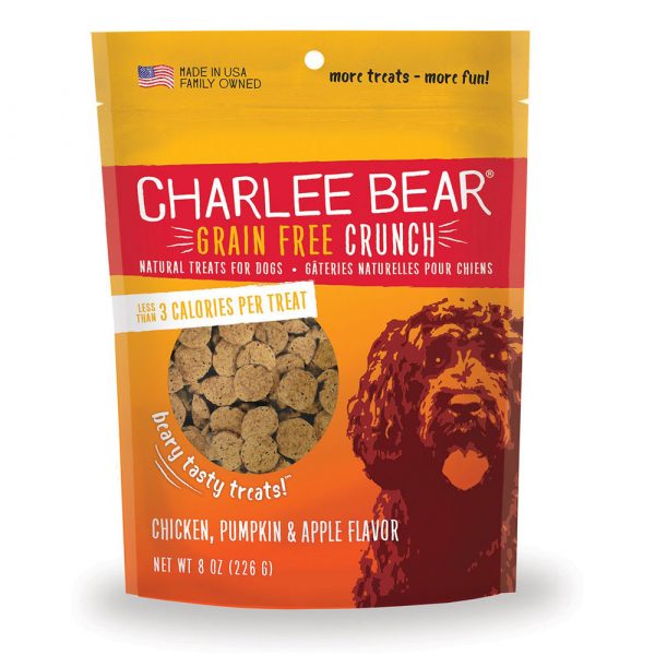 CHARLEE BEAR Crunch Chicken Pumpkin & Apple 8oz