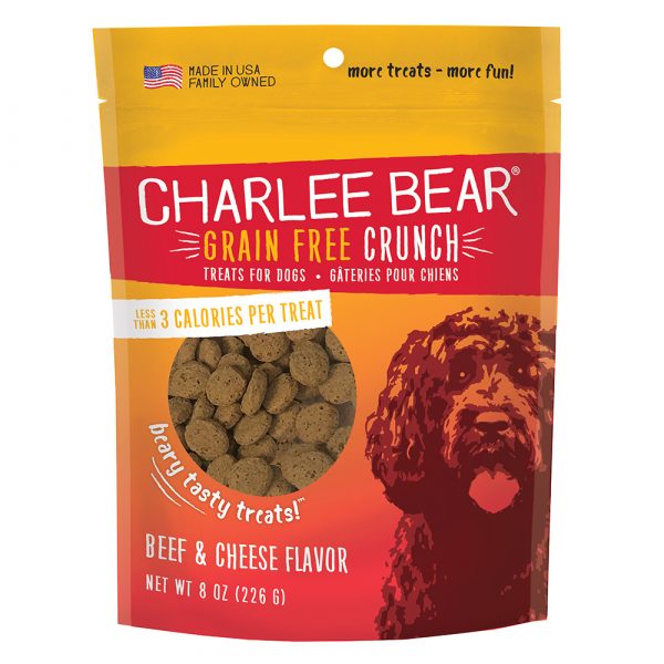 CHARLEE BEAR Crunch Beef Liver & Cheese 8 oz