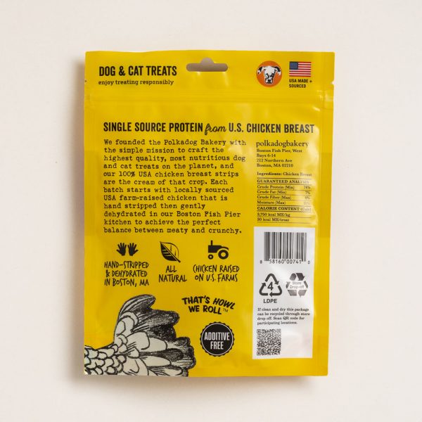 POLKADOG Chicken Strip Jerky Shorties - 3oz - Image 2