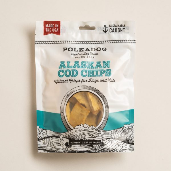 POLKADOG Alaskan Cod Chip - 3.5oz