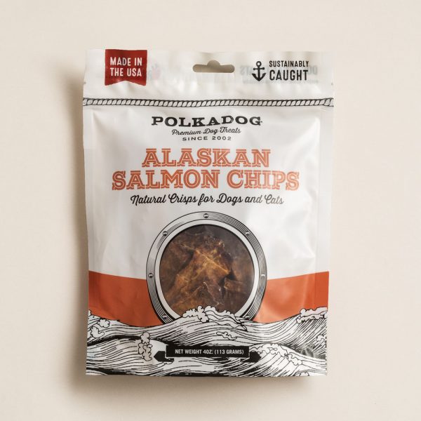 POLKADOG Salmon Chip - 4oz