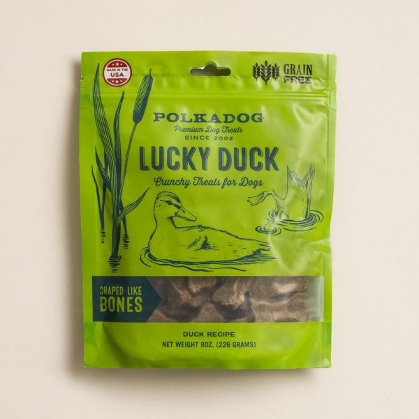 POLKADOG Lucky Duck (Bone Shaped) - 7oz