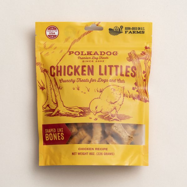 POLKADOG Chicken Littles (Bone Shaped) - 7oz