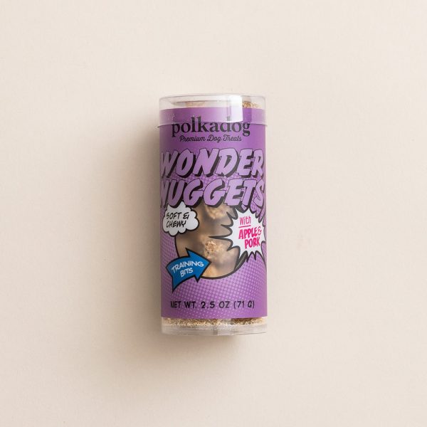 POLKADOG Wonder Nuggets, Pork & Apple Mini Tube 2.5 oz