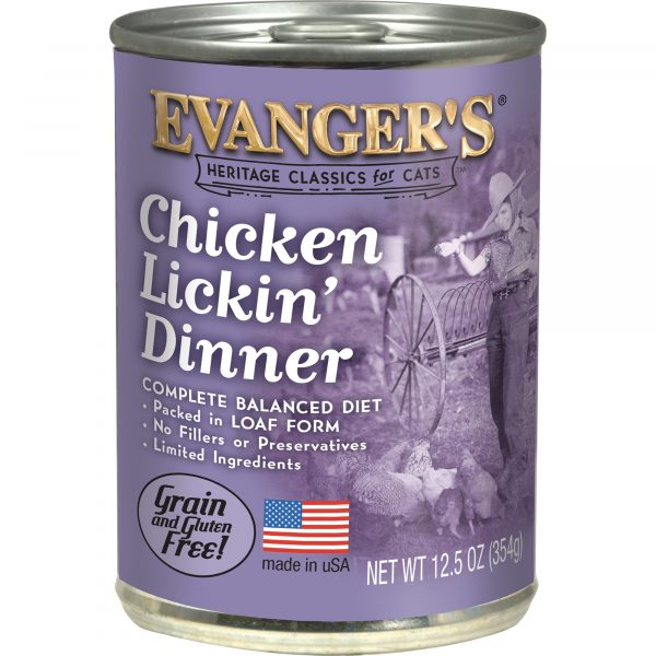 Heritage Classic Chicken Lickin' Dinner for Cats 12.5 oz (12)