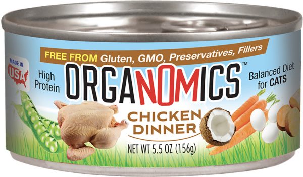 OrgaNOMics Chicken Dinner for Cats 5.5 oz (24)