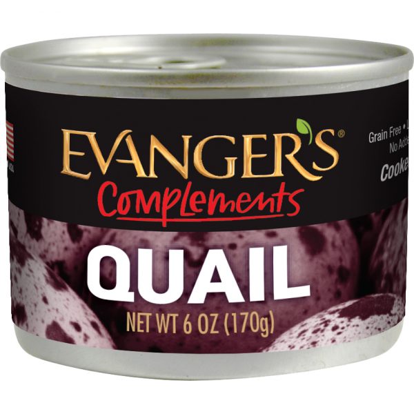 Grain-Free Complements Quail for Dogs & Cats 6 oz (24)