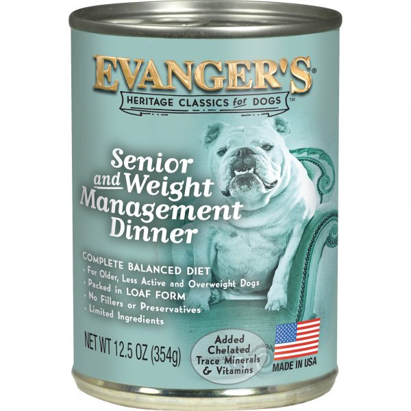 Heritage Classic Senior Dinner & Weight Mngmnt Dinner for Dogs 12.5 oz (12)