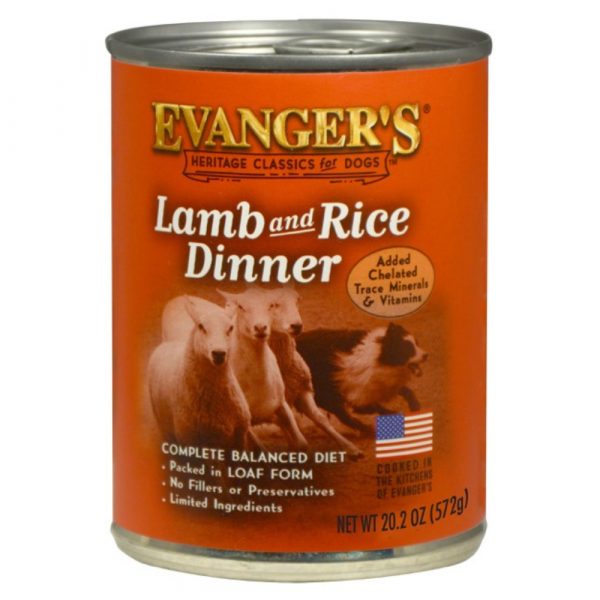 Heritage Classic Lamb & Rice Dinner for Dogs 20.2 oz (12)