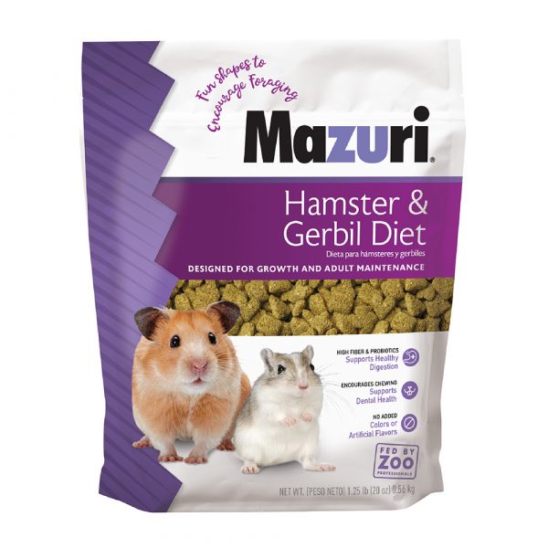 MAZURI Hamster & Gerbil Diet 1.25lb