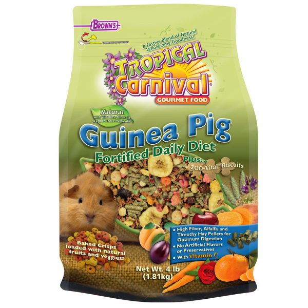 FM BROWN Tropical Carnival Natural Guinea Pig Food 4 lb