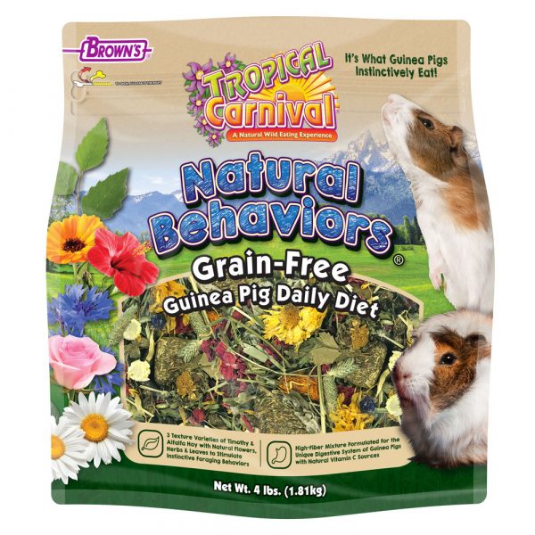 FM BROWN Tropical Carnival Natural Behaviors Guinea Pig Grain-Free 4lb